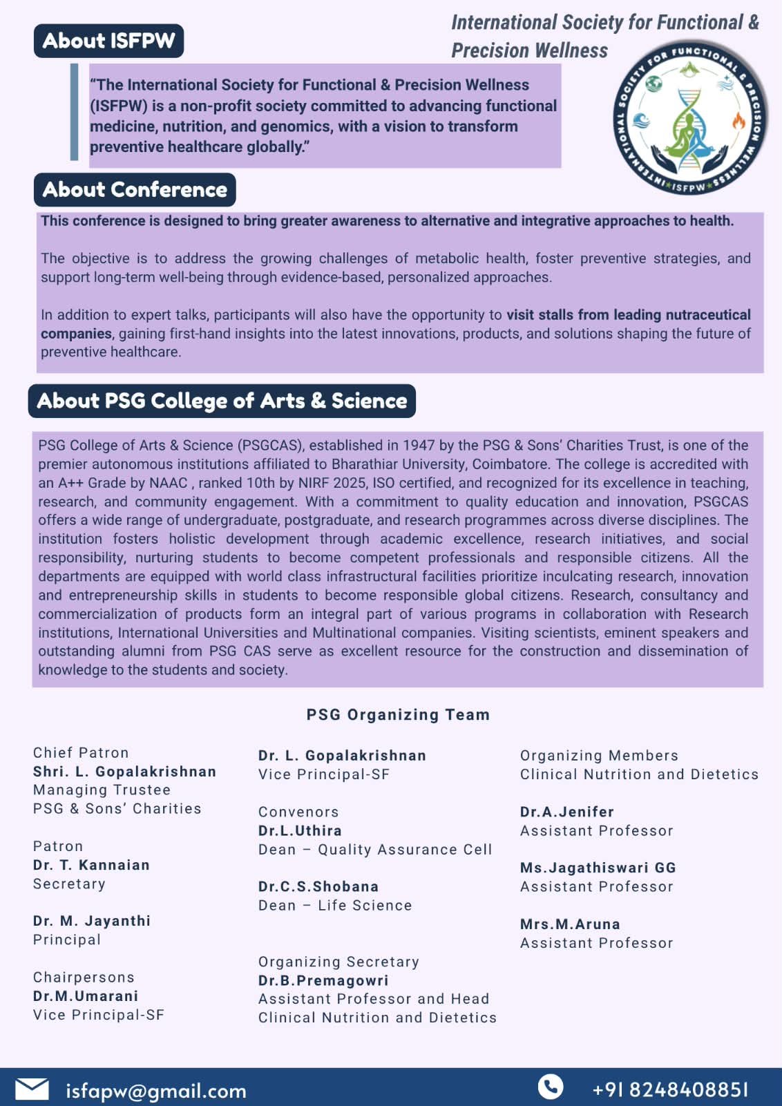 Pre-conference hands-on workshops schedule and tracks