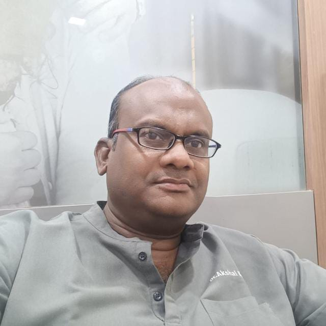 Portrait of Dr Akshai D Kolagani