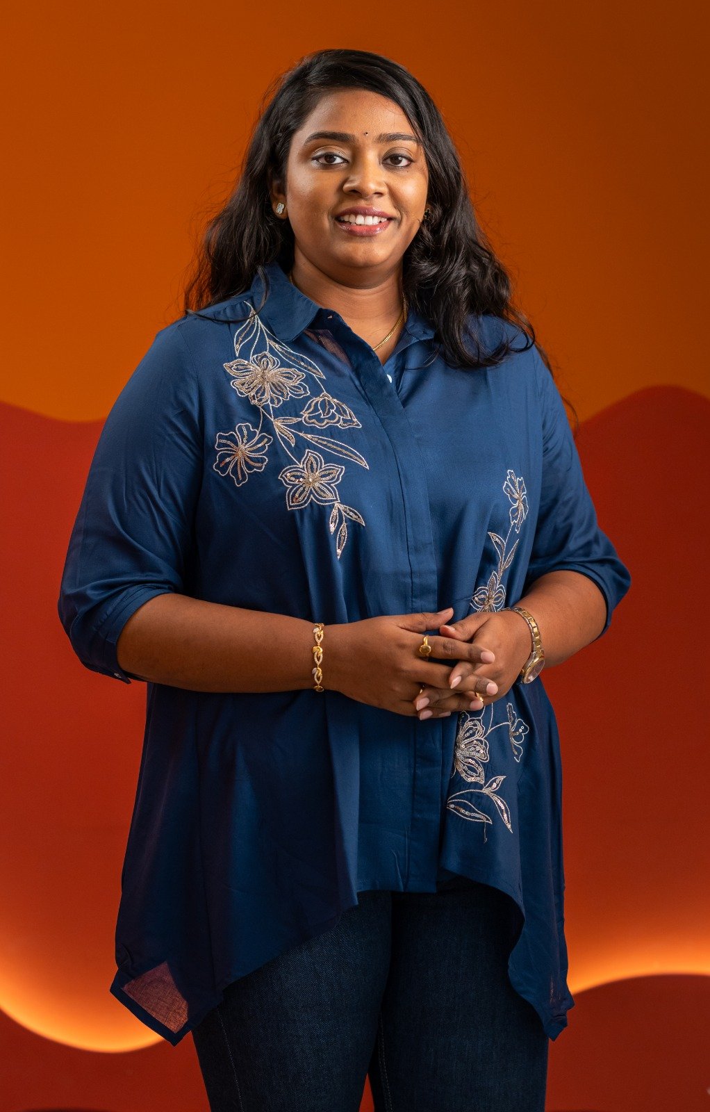 Portrait of Dr Janani Dakshina Moorthy